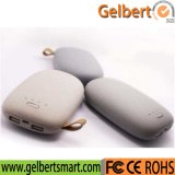 Cute Oval Portable External Mobile Phone Charger with RoHS