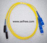 Professional Product Fiber Optic Patch Cord with Mu/Su Connector