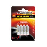 1.5V	China Digital Alkaline Dry Battery Size in Blister Card Pack (Lr03-AAA)