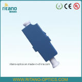 LC Fiber Optic Adapters with Plastic Blue House for Low Loss 0.2dB