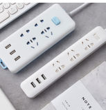 13A Surge Protector Power Electrical Socket with Timer and USB Charge