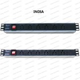 19 Inch India Type Universal Socket Network Cabinet and Rack PDU