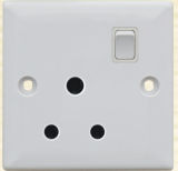 British Standard 15A Round-Pinned Switched Socket