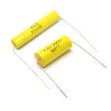 2.2UF 100VDC 11.5*28.0mm Cl20 Axial Type Metallized Polyester Film Capacitor