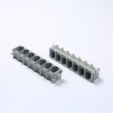 1X7 Ports Rj11 PCB Connector with Right Angle