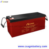12V 200ah Solar Power Battery, Deep Cycle Gel Battery 12V