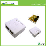 Factory Price High Quality CAT6 UTP 2 Port Surface Box