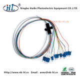 LC/PC 12 Cores 0.9mm Fiber Optic Pigtail for ODF