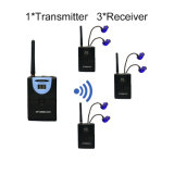 2.4GHz Wireless Audio transceiver Digital Wireless Music Transmitter and Receiver 64k@16bits
