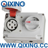 Socket with Switches and Mechanical Interlock (QX7279)