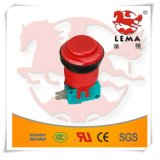 IP40 Protection Level 8A 250V Push Button Switch Pbs-002