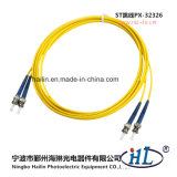 Good Exchangeability Duplex St/Sm/PC Fiber Optic Patch Cord