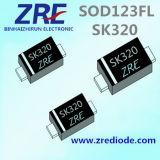 3A Sk32FL Thru Sk320FL Schottky Barrier Rectifier Diode SOD123FL Package