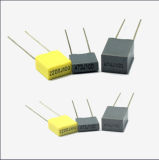 Featured 0.47UF Mini Box Type Meb Metallzied Polyester Film Capacitor Tmcf06