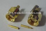 SMA Male Straight Connnector, SMA Male Connector for Rg174 Cable, Rg316 Cable, LMR100 Cable, Gold Plated