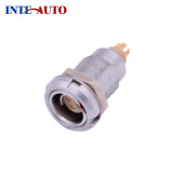 Electrical Circular Push Pull Completely Threaded Receptacle