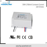 50W 1750mA Constant Current LED Driver RoHS 5 Years Warranty