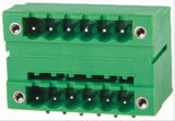 PCB Pluggable Terminal Block Connector 5.08mm Female Bent Dual Row