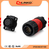 Cnlinko Bayonet Cable Connector Waterproof IP65/IP67 Wire Plastic Rated Current 5arms Connector