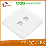 Made in China Computer Internet Socket and Tel Socket Output