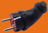 2 Pin 16A Plug for Industrial Black Plug (P6053)