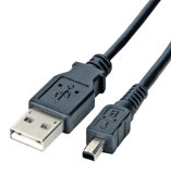 USB Data Cable for Standard A Plug-Mini 5p (UDC12)