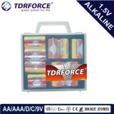 1.5volt Primary Dry Alkaline Battery with Ce/ISO with PVC Box (AA/AAA)
