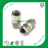 CATV Compression Connector for RG6 Coaxial Cable