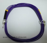 ST/PC to LC/PC Multimode Om4 Fiber Optic Cable