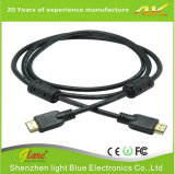 Black 1m HDMI to HDMI Cable with Ethernet 3D Audio