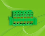 Screwless Pluggable Terminal Block for Two to One Connection