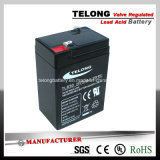 6V3ah Rechargeable Lead Acid Battery for Spotlight