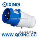 Cee 16A 3p Single Phase Blue Industrial Plug