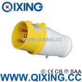 Hot Market IP44 Yellow 4h 3p 32A Power Plug