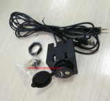 24/12V Car Motorcycle Cruiser USB Audio Charger