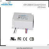 Ce Approval 42W 1050mA Constant Current Dimmable LED Power Supply