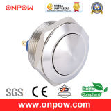 Onpow 19mm Metal Pushbutton Switch (GQ19SB-10/J/S, CCC, CE, RoHS Compliant)