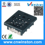 Miniature Square Type PCB Mouting Electro-Magnetic Power Relay Socket