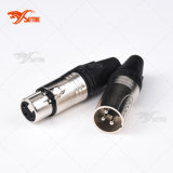 XLR Male and Female Audio Connector