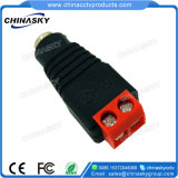 CCTV DC Power Connector with Red Screw Terminal (PC101RD)