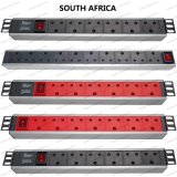 19 Inch South Africa Type Universal Socket Network Cabinet and Rack PDU