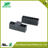 PCB Terminal Block Black Pluggable Connector with High Voltage High Current Wj15edgvc-Thr-3.5/3.81, Pitch 3.5/3.81mm