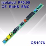 12-23W Isolated PF0.95 LED Tube Light Power Supply with Ce RoHS EMC QS1076