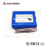 UL2054 Approved 18650 Lithium Ion Battery Pack 11.1V 4000mAh for Bluetooth Speakers