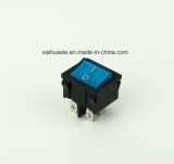 KCD5-B4 Durable 10A Black Blue Plastical 4p Rocker Switch