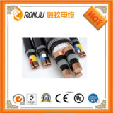 Copper Core XLPE Insulation Steel Wire Armored PVC Sheath Power Cable