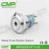22mm Metal Push Button Switch (MP22S1/F11-D/TUV/CE)