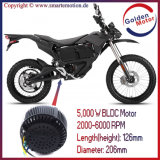 5kw 48V/72V/96V BLDC Brushless Electric Motorcycle Motor