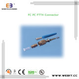 FTTH Cable Fiber Optics Connector Applicable for FTTX FC/PC Fiber Optic Connector
