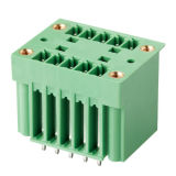 3.5mm, 3.8mm Header Terminal Block with Flange and Double Level